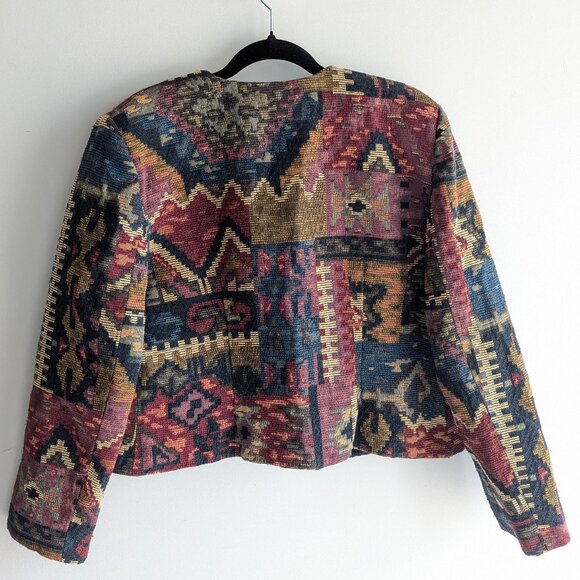 Deborah Murray Tapestry Western Style Jacket - Picture 2 of 7
